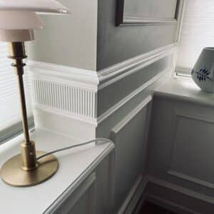 Topliste:Strandborg, decopanel, lille almue 2/Fylding:Rymark